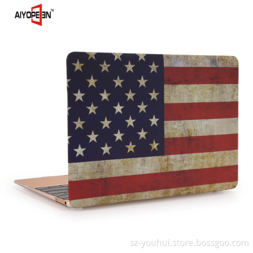 OEM factory American Flag Case, Style PC Hard Cover for Macbook 11" 12" 13" 15"